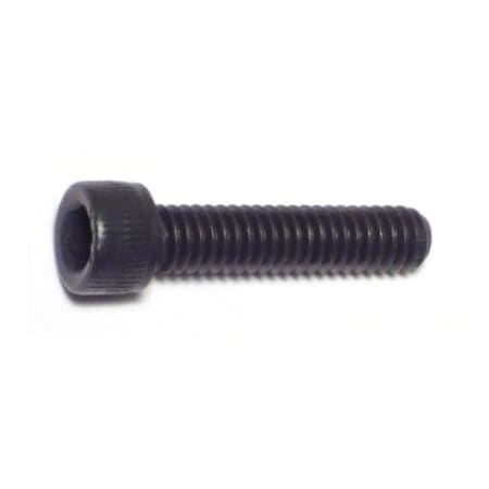Midwest Fastener #8-32 Socket Head Cap Screw, Socket, Plain Steel, 3/4 in Length, 15 PK 60304